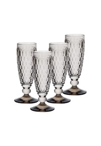 Villeroy & Boch Sektgläser Boston Coloured 145 ml 4er Set - BOSTON COLOURED - blau