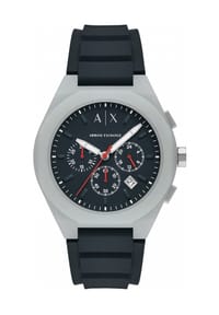 ARMANI EXCHANGE SYNC - Armani Exchange Herren-Synchrongraph, graue Silikonuhr, AX4172 - Grau