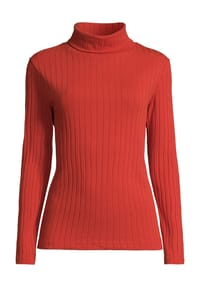 adagio - Shirt, Rollkragen, für Damen - BURNED RED