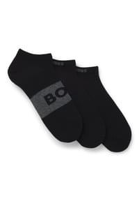 BOSS - Füßlinge, Logo, für Herren - 001 BLACK