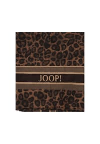 JOOP! - Damen Schal - Amanda, Tuch, Leopardenmuster, Modal - Schwarz/Braun