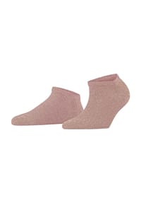 FALKE - Shiny Sneakersocken, Allover-Glanz, für Damen - 2000 WHITE