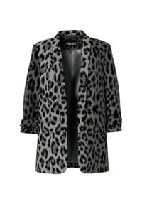 PIECES - Blazer, 3/4-Arm, Reverskragen, für Damen - 179377004 GREY/LE