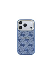 GUESS - Guess Embossed 4G Classic kompatibel mit iPhone 18 Pro Max / - Blau