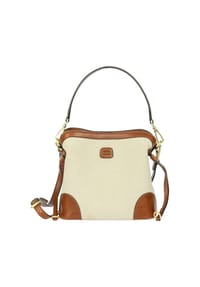 BRIC'S Volterra Trama - Volterra Trama Schultertasche 20 cm - cappuccino