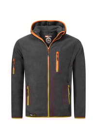 Rock Creek - Fleecejacke Jacke - Schwarz