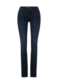 Street One - Jeans, Slim-Fit, 5-Pocket-Design, für Damen - 15113 DARK INDIGO