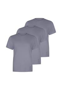 sloggi - Unterhemd / Shirt Kurzarm 3er Pack SLG Base Soft - Cloudy blue
