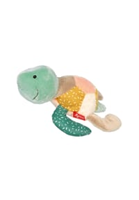 sigikid® - Kuscheltier Schildkröte Patchwork Sweety ,  für Babys und Kinder - mehrfarbig