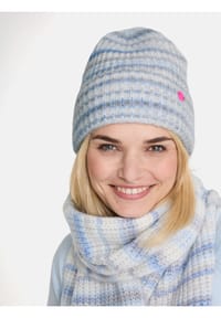 LIEBLINGSSTÜCK - Damen Strickmuetze aus Wollmix - 315-rose