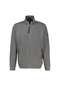 LERROS - Sweatjacke aus Baumwollmischgewebe - ARCTIC BLUE