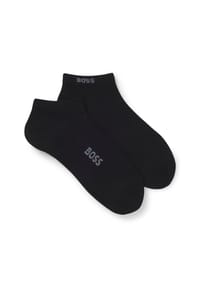BOSS - Sneakersocken, 2er-Pack, für Herren - 001  BLACK