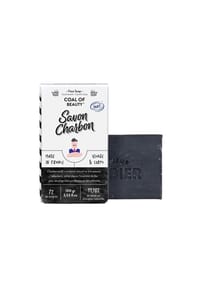 MONSIEUR BARBIER - Überfettete Kohleseife für Gesicht und Körper - Black