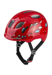 ALPINA - Kinder-Helm  Ximo 2, red smile gloss - rot