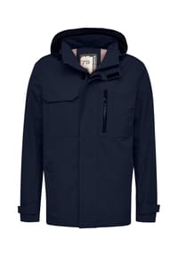 redpoint - Wasserdichte Outdoorjacke mit Kapuze Luke - black
