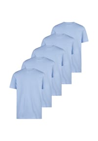 Redmond - T-Shirt 5er Pack Basic - Beige