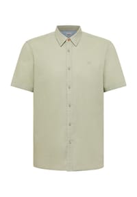 MUSTANG® - Freizeithemd, Regular Fit, Kurzarm, Kentkragen, für Herren - 5334 DRESS BLUES