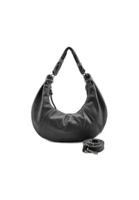 FREDsBRUDER Always With You - Always With You Schultertasche Leder 48 cm - black