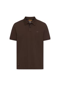 camel active - Poloshirt mit Kontrastdetails - Beige