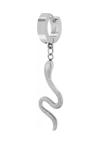 Adelia's - Adelia's Unisex Creolen aus Edelstahl Ø 9 mm - silber