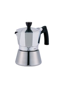 cilio Espressokocher - CLASSIC - SILBER, SCHWARZ