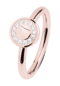 ERNSTES DESIGN - Damen Ring, Edelstahl - ROSÉGOLD
