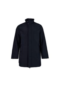 ARMANI EXCHANGE - Herren Trenchcoat - Jacke, Zipper, Stehkragen, wasserabweisend - Schwarz