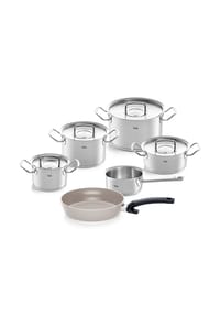 Fissler Topfset 5 teilig, Ceratal Comfort Pfanne - Original-Profi Collection® - SILBER