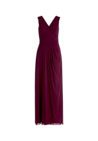 Vera Mont - Abendkleid, Raffung, für Damen - 6179 STR AUBERGINE
