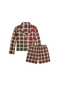 POLO RALPH LAUREN - Pyjama Crop & Boxer - Cozy Flannel - dashillplaid