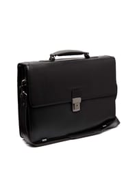 The Chesterfield Brand Salvatore - Salvatore Aktentaschen Messenger Leder 42 cm Laptopfach - black