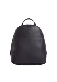 Calvin Klein - MUST Daypack, Kunstleder, Zweiwegereißverschluss, für Damen - UB1BLACK