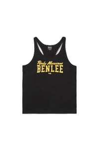 BENLEE™ - Herren Singlet lockere Passform BORLEY - Black/Yellow