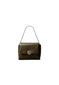 Calvin Klein - Schultertasche, Embem, für Damen - LI1  BEIGE