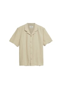 S.Oliver Red Label - Freizeithemd, Kurzarm, Reverskragen, für Herren - 5978 BLUE