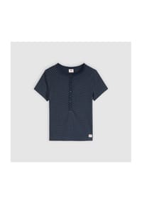 Levi's® - T-Shirt, Knopfleiste, für Damen - 05 BLAU