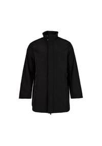 ARMANI EXCHANGE - Herren Trenchcoat - Jacke, Zipper, Stehkragen, wasserabweisend - Schwarz