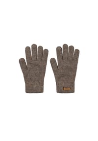 BARTS® - Handschuhe, Strick, Label, uni, für Damen - BROWN
