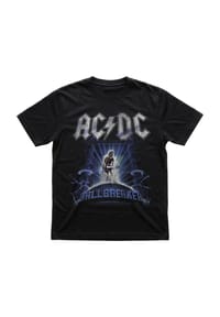 MERCHC•DE - T-Shirt, ACDC Ballbreaker, schwarz, für Herren - 00007 BLACK