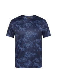 GLOBETROTTER - T-Shirt, Rundhalsausschnitt, für Herren - LUNA ROCK/FIESTA