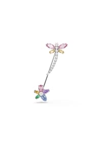 SWAROVSKI - Damen Brosche, Messing - SILBER