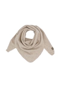 CAPO - Dreiecktuch, melange - beige