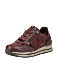 Gabor® - Veloursleder Sneaker - Merlot