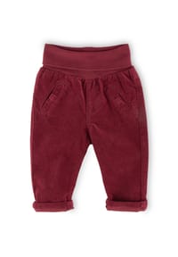 sigikid® - Cordhose pink cockatoo , für Babys und Kleinkinder - rot