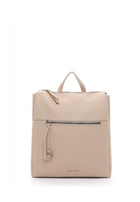 SURI FREY DEBBY - Tagesrucksack, Reißverschluss, Leder-Optik, Damen - 100 BLACK