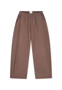 SCHIESSER - Loungewear-Hose Mix + Relax, Baumwolle, für Damen - 302 BRAUN-MEL.
