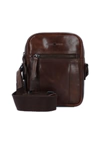 GREEN BURRY - Newport Newport Mini Bag Umhängetasche Leder 18 cm - caramel