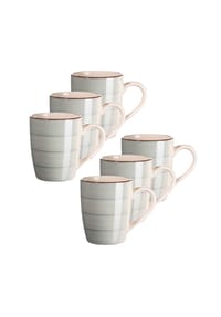 MÄSER Kaffeebecher-Set, Steingut LUMACA - Lumaca - Dunkelbau