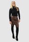 Findlay Overknee-Stiefel LAENA aus Velourslederimitat mit Blockabsatz Bild 10