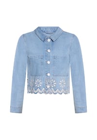 CARTOON - Jeansjacke, Knopfleiste, für Damen - 8619 MID.BLUE DENI